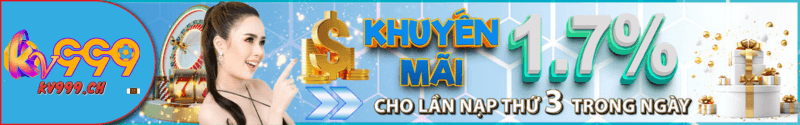 Khuyến mãi kv999 nạp thứ 3 trong ngày